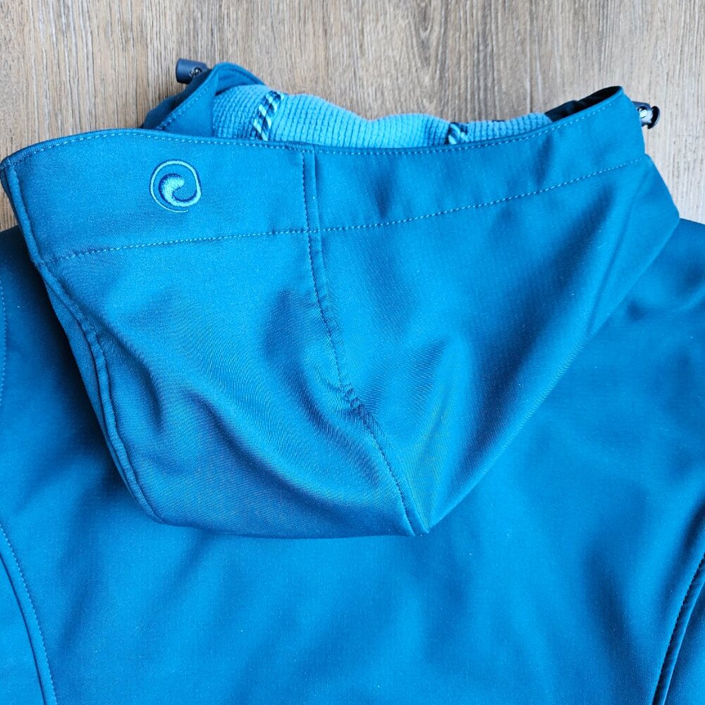 Sherpa Outdoor Switzerland blue women's fleece lined rain jacket size small - Picture 12 of 12
